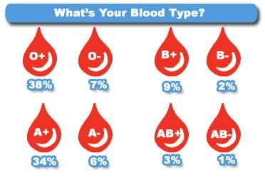 Blood types: A blood type can be written AA or AO B blood type can be