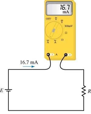 Example: Determine the voltage in the circuit below. Measuring Voltage Voltage and current is measured using voltmeters and ammeters.