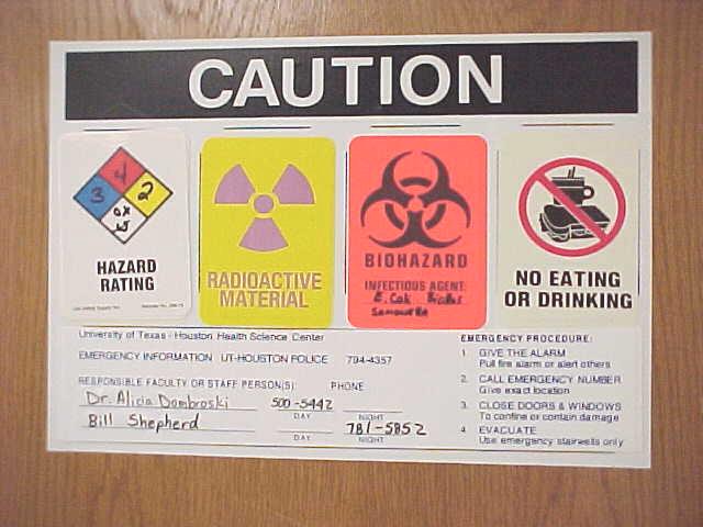 Radiation Postings n Radiation use will