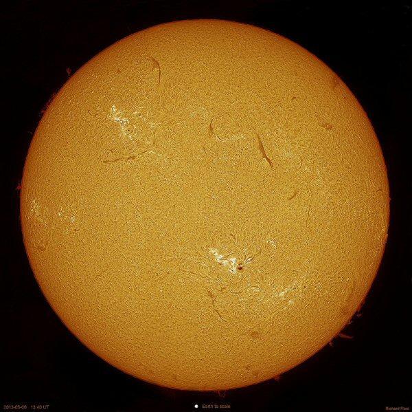 There was quite a lot of activity on the Sun during the summer months as Richards image shows.