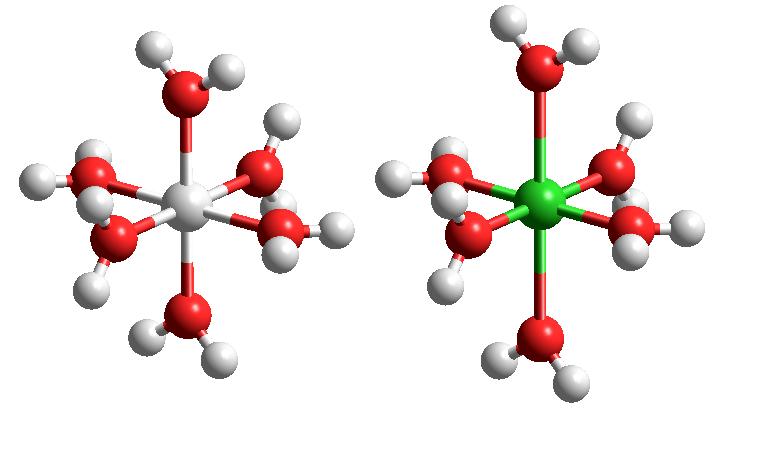 From Prof. Hancock Chemistry, UNC-Wilmington All six Ni-O bonds equal at 2.