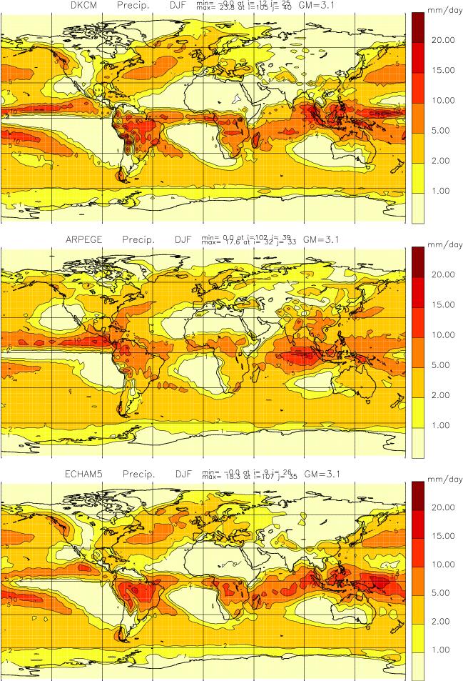 North Atlantic, North Pacific, Europe and North America in winter time. Fig. 2.