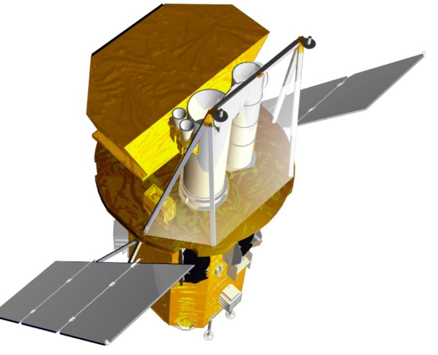 Swift Instruments BAT BAT XRT Spacecraft UVOT UVOT XRT Instruments Burst Alert Telescope (BAT) New CdZnTe detectors Detect >100 GRBs per year depending on logn-logs Most sensitive gamma-ray imager
