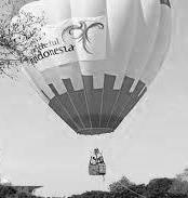 8 6. Ainna had the opportunity to fly in hot air balloon during school holidays at Putrajaya festival. The balloon is released h m from the surface of the ground.