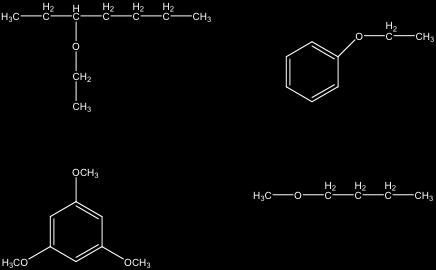 14.16 Nomenclature for Ethers IUPAC steps for naming an ether are Select the longest carbon chain and use its name as the base name Change the yl ending of the other hydrocarbon