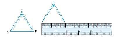 Activity 2 Measuring the length of a curved line using a divider Material required: Sheet of paper Divider Centimetre scale Procedure: Open the divider so that its legs are a small distance apart,