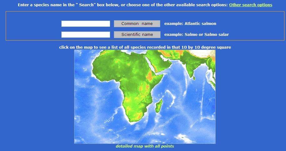African-wide projects Ocean Biogeographic