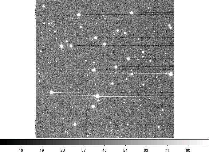 Figure 2.2: Example image of NGC 752 in V-Filter Figure 2.