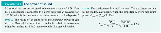 QuickCheck 31.9 Which bulb is brighter? A. The 60 W bulb. B. The 100 W bulb. C. Their brightnesses are the same. D. There s not enough information to tell. Slide 31-52 QuickCheck 31.