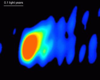Event Horizon Telescope Submm VLBI (ALMA), space SgrA* may vary too