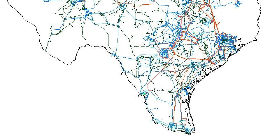 Our market is building transmission faster than any other There are 44,233 Miles of Transmission Lines in Texas 9,582 Miles of 345kV Lines 19,650 Miles of 138kV Lines 7,134 circuit miles of