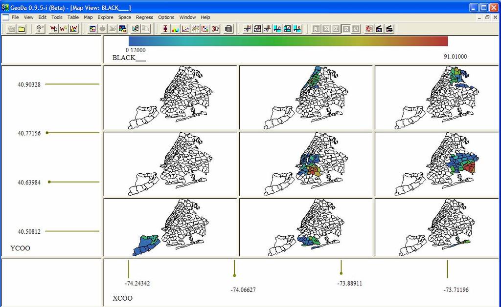 Explore > Conditional Plots > Map View Stephen A.