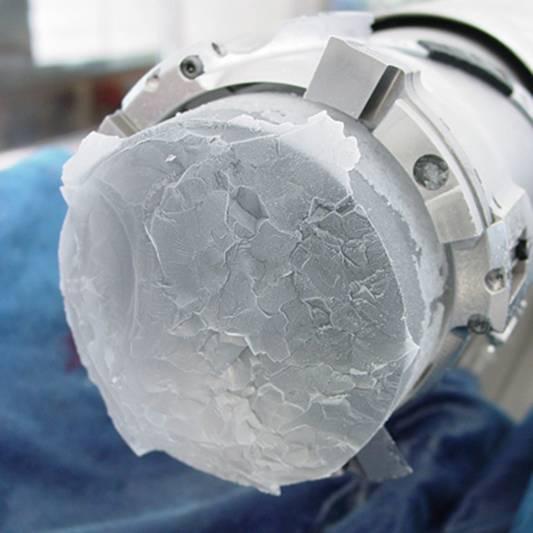 Environmental Sciences: Measurements on Lys and Antartica Ice core Windblown mineral