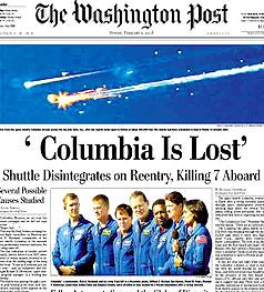 Space Shuttle Columbia Tragedy February 1, 2003 Commander Rick Husband, Pilot William McCool, Mission