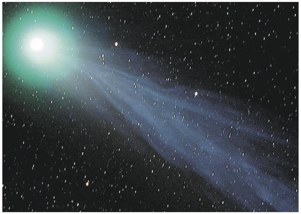 Comet A relatively small and