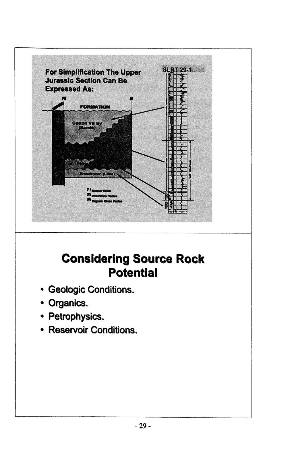 Gilbert: Geology of the Louisiana Haynesville Shale Play Considering Source Rock Potential * Geologic