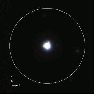 EPJ Web of Conferences 2 1 RV [km/s] -1-2 -3-4 -5 -.4 -.2.2.4 Figure 4. Left: Subaru image of the area around star 1. The 3.