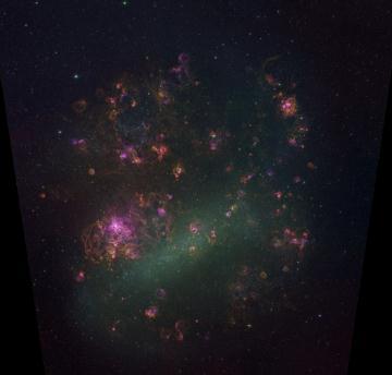 Magellanic Cloud Surveys MCPS (UBVI) DENIS