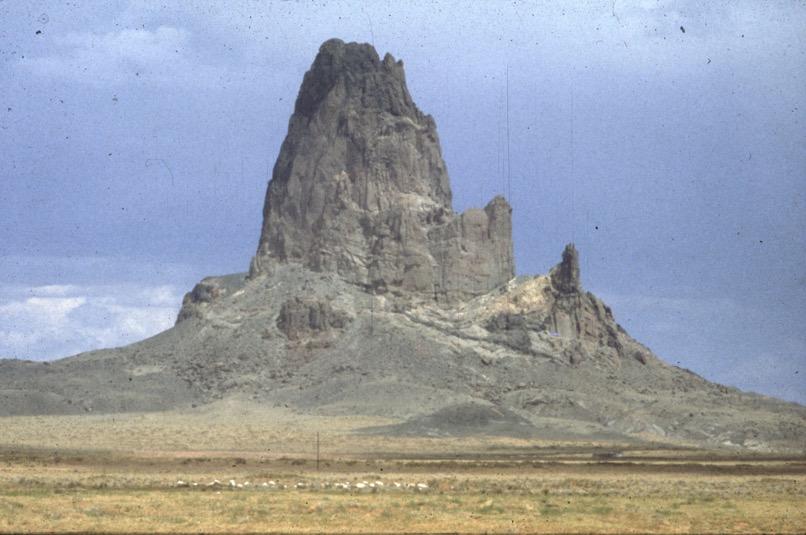 Ship Rock, New Mexico: a volcanic neck 2003