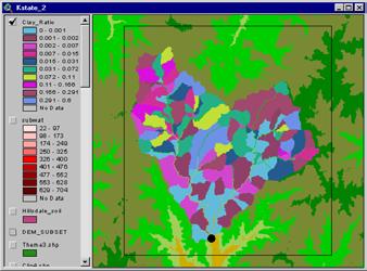 Soil variables were obtained from the SSURGO database (www.ftw.nrcs.usda.gov/ssur _data.html).