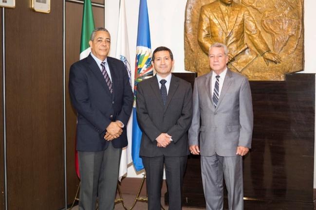 Visit of the President of the National Section of the Dominican Republic On May the 23rd, the President of the National Section of the PAIGH in the Dominican Republic, the engineer Alejandro Jiménez,
