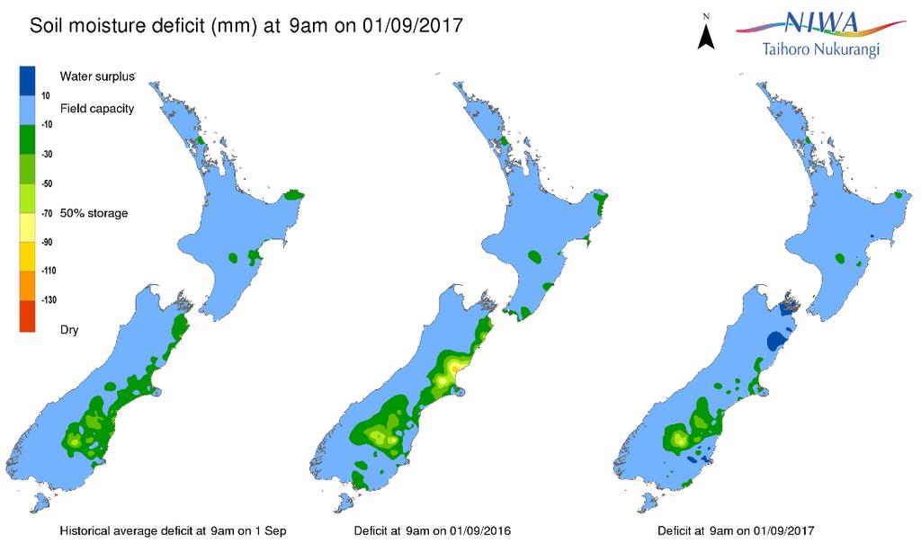 Several isolated storm events brought large amounts of rain to parts of the country resulting in flooding, most notably around