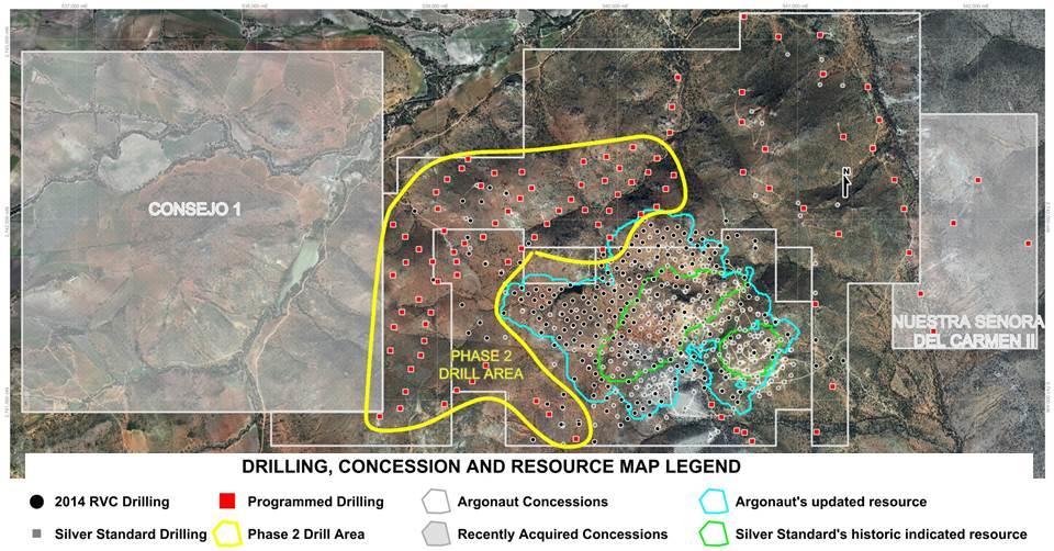 Phase I RC CORE RC + CORE Completed Drill Holes 217 13 230 Completed Metres 21,115 999 22,114 The Company has planned for additional work and drilling to be conducted on the property.