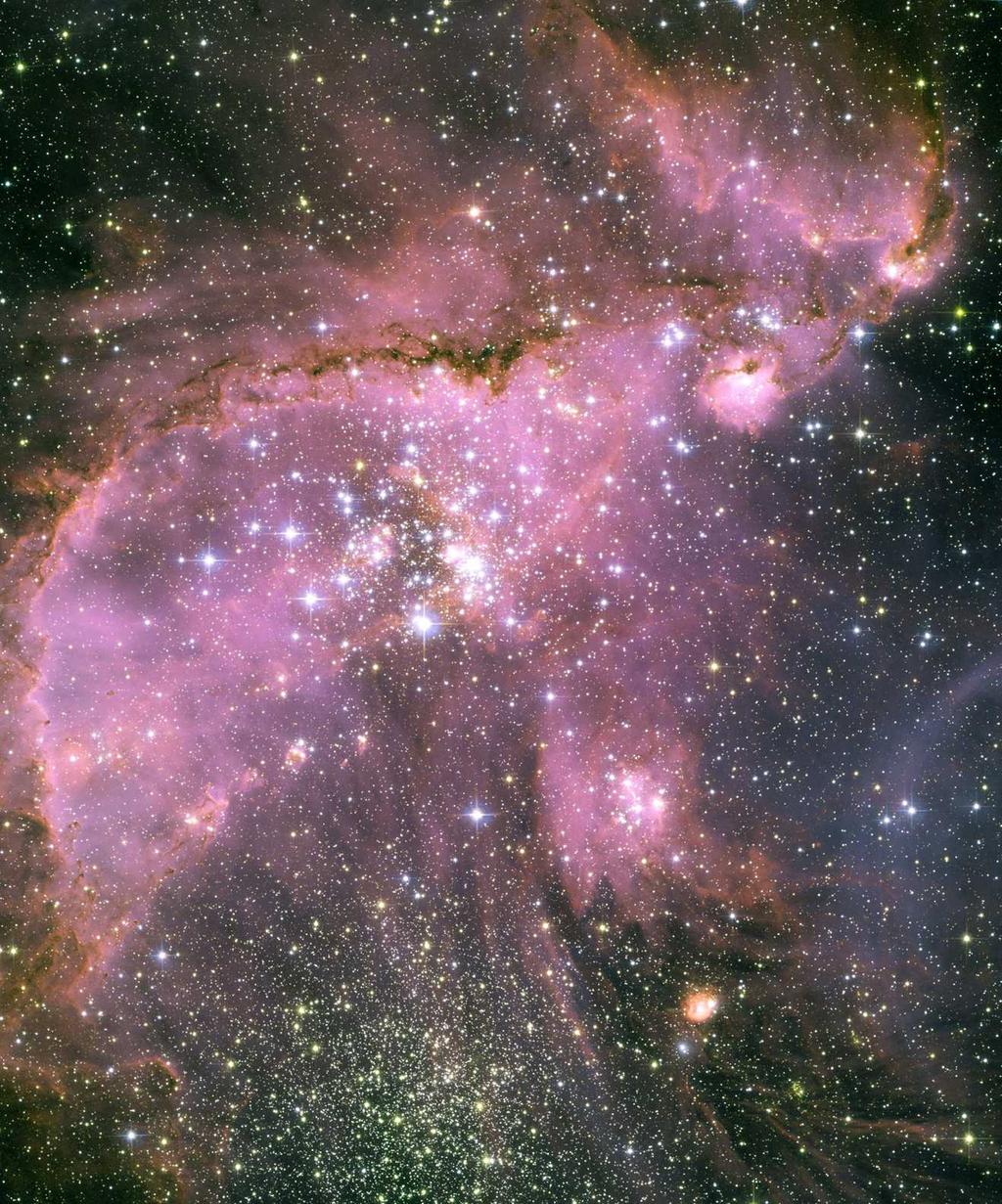 Cluster NGC 346 of s Like