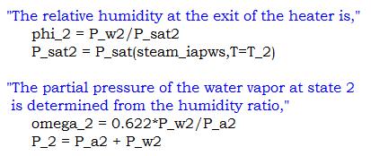 Exmple No ter vpor is dded to or tken from the moist ir from stte 1 to. herefore, 1 14 psi 1 65F 1 0.