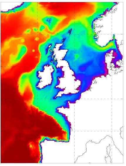 Shelf seas forecasts NEMO/ERSEM FOAM-NEMO Shelf Seas model Temperature, salinity, currents, sea level Tides, s-coordinates ERSEM Ecosystem model Nutrients, phytoplankton,