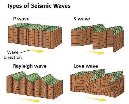 Primary Waves P wave a primary wave, or compression wave; ; a seismic wave that causes