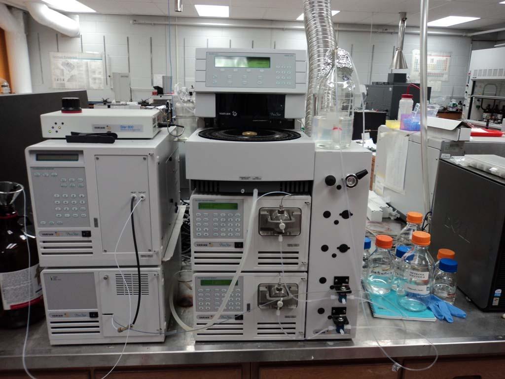 HPLC in MCAL Solvents rescence ctor