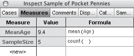 Notice that animation is on by default. You may want to change this later. 5. Double-click the Sample of Pocket Pennies collection to show its inspector.