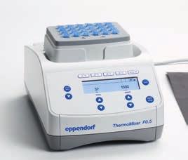 Eppendorf Temperature Control and Mixing Instruments 16 Eppendorf ThermoMixer F2.