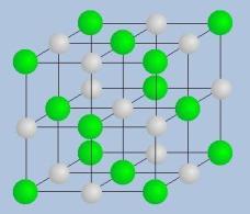 Structure of Ionic Compounds Example: Sodium chloride Ionic compounds form giant ionic structures. Such structures are also known as or giant lattice structure.