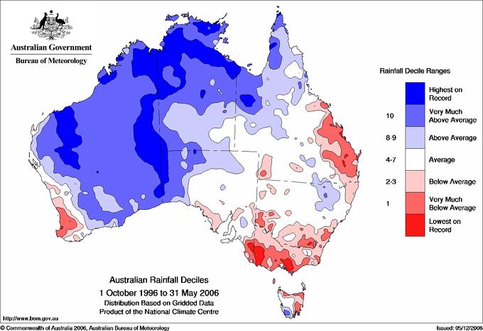 The continuing decline in SEA rainfall update to 2009 Page 1 of 8 The continuing decline in South-East Australian rainfall - Update to May 2009 Bertrand Timbal Bureau of Meteorology, Centre for
