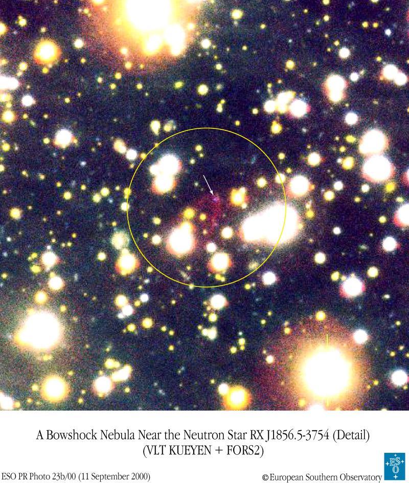 Hard to Detect Nearest Neutron Star 180 light years 700,000K 20km diameter Small