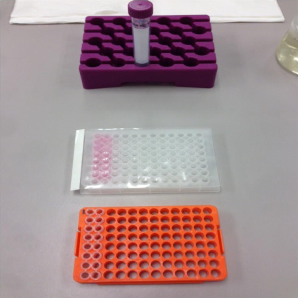 2 Label each plate (permanent marker) in such a way that samples may not be confused (E.G. Plate 1 BARCODE, Plate 2 BARCODE, etc.) 7.3.3 Proceed to place 0.