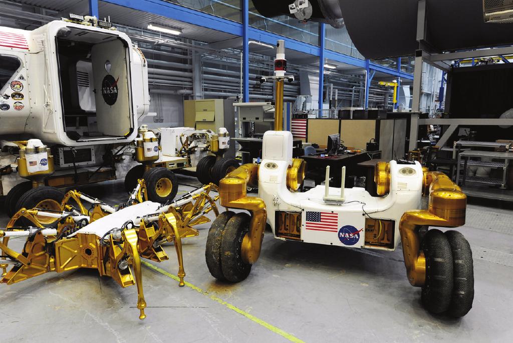 New equipment for future Mars and lunar missions are at