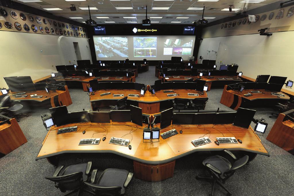 This mission control centre was installed in Houston for further mars and lunar
