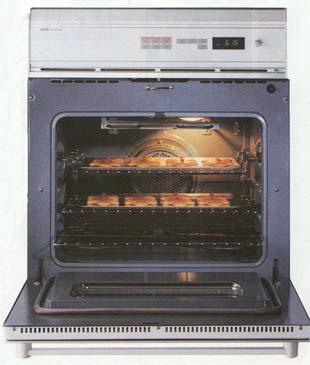 Convection oven has a fan to enhance the circulation of the air, increasing the transfer of heat.