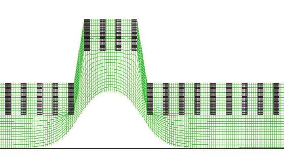 The T-Waves that drive the ions through the IMS cell are implemented with a repeating pattern, shown in Figure 11, in order to optimize the speed and extent of the separation.