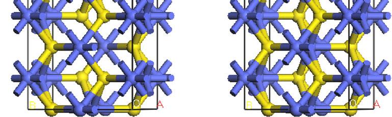 4 Co 1 x S/rGO-1 1.07 40.5 12.3 2930 77.0 Figure S11 (a) and (b) Ball models of Co 1 x S and CoS, respectively; Co and S atom is depicted blue and yellow, respectively.