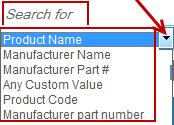 list and enter the chemical/product name in the box. Then click the Search button.