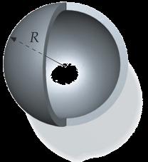 ~g of a spherical shell of a solid sphere M and radius R ~g = GM r