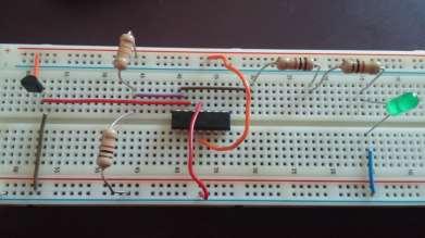 9. Connect the 9 V battery to the circuit and measure the voltage across R 2. Is it still at your desired value? (Remember to disconnect the battery between measurements). 10.