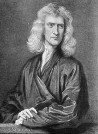 Newton, following an idea suggested by Robert Hooke, hypothesized that the force of gravity acting on the planets is inversely proportional to their distances from the Sun.