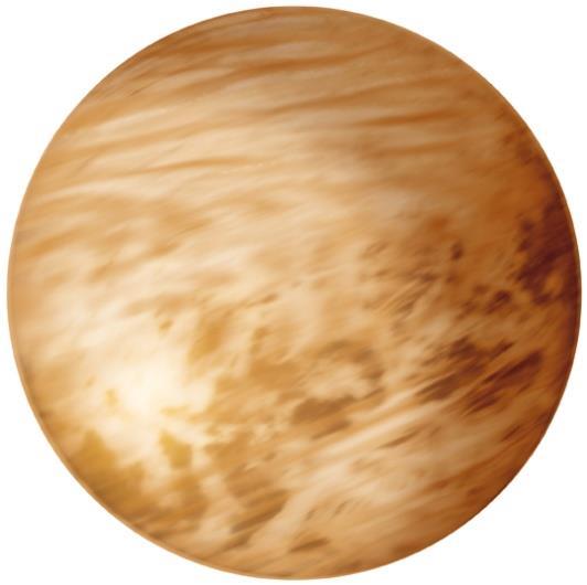 Venus Venus has a thick