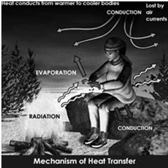 Heat Transfer: Radiation Radiation is the process by which thermal energy is transferred by electromagnetic waves.