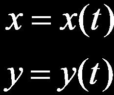 Parametrc form and Euler-Lagrange equatons Parametrc form dx = Where y ' = x dt